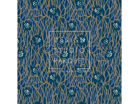 Ковровое покрытие Ege Erté Collection bramble cover blue RF5220540